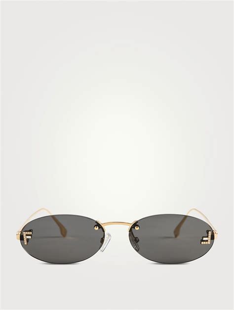 fendi first oval sunglasses|authentic Fendi sunglasses.